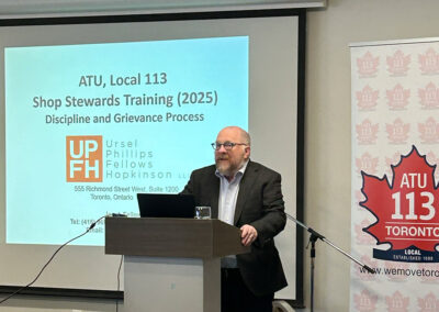 2025 Shop Stewards Training